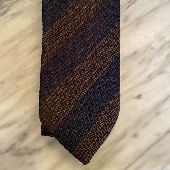 Drake handmade chocolate & navy from London - Picture 1 of 3